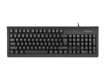 Клавиатура Natec Keyboard Moray US Layout With Id Card Reader Black