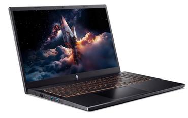 Лаптоп Acer Nitro V15,ANV15-52-93HH,Intel Core i9-13900H(14C/20T, up to 5.40 GHz, 24MB), 15.6' FHD (1920X1080) IPS 165Hz, 32GB DDR4, 1024GB PCIe NVMe SSD, RTX 5060 8GB GDDR7  572 AI TOPS, WiFi AX, BT.5.2, HD Cam, KB Backlit, Linux , Shale Black