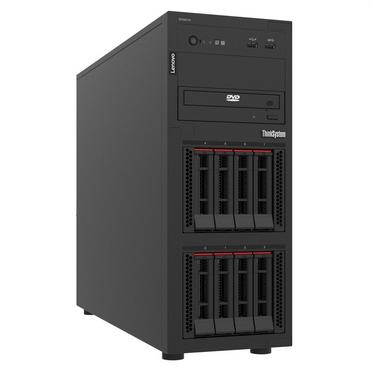 Сървър Lenovo ThinkSystem ST250 V3, Xeon E-2436 (6C 2.9GHz 12MB Cache/65W), 1x32GB, O/B, 2.5' HS (8), 5350-8i, HS 800W Titanium, XCC2 Platinum, No DVD