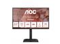 Монитор AOC 24E4U, 23.8' IPS WLED, 1920x1080@120Hz, 4ms GtG, 300cd m/2, 1500:1, 20M:1 DCR, Adaptive Sync, FlickerFree, Anti Blue Light, 2Wx2, Tilt, Height Adjust, Pivot, Swivel, D-SUB, HDMI, USB Hub