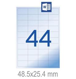 Полиестерни етикети 48.5х25.4 мм