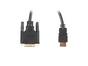Кабел Lanberg HDMI (M) -> DVI-D (M) (24+1) cable 1.8m, dual link, with gold-plated 4K connectors, black