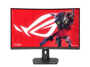 Монитор Asus ROG Strix XG32WCS Gaming Monitor  32'', 2560x1440, Curved, 180Hz (Above 144Hz), 1ms (GTG), Fast VA, Extreme Low Motion Blur Sync, USB Type-C, FreeSync, DisplayWidget Center, tripod socket, HDR, Black