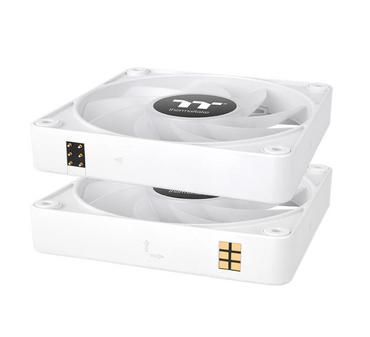 Вентилатор Thermaltake CT120 EX Reverse ARGB Sync PC Cooling Fan 3 Pack Magnetic Connect White
