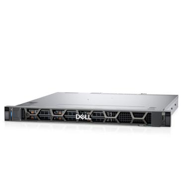 Сървър Dell PowerEdge R260, 6x 2.5' Hot Plug Chassis (SAS/SATA), Xeon 6325P (4C/8T, 3.5Ghz), 480GB SATA RI, 16GB UDIMM 5600, 700W Single Hot Plug, Static Rails, Riser 1, Bezel, Broadcom 5720 Dual Port 1Gb, PERC H355, iDRAC9 Ent, Basic NBD 3Y