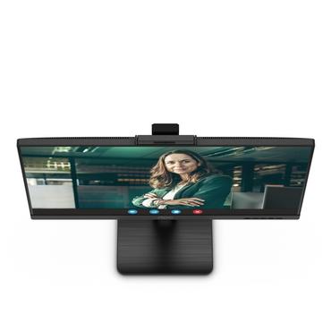 Монитор AOC 24P3CW, 23.8' IPS WLED, 1920x1080@75Hz, 4ms GtG, 300cd m/2, 1000:1, DCR 50M:1, AdaptiveSync, FlickerFree, Low Blue Light, 5Wx2, 5MP Windows Hello, Tilt, Height Adjust, Pivot, Swivel, HDMI, DP, RJ45, USB hub