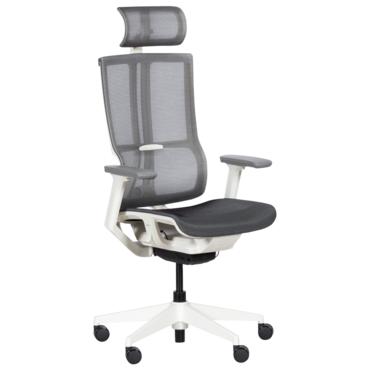 Работен стол НАКСОС- ергономичен, черен цвят