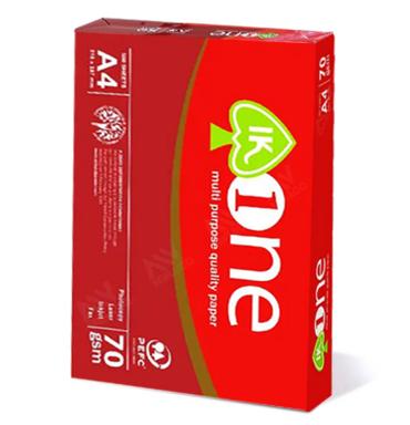 Пакет копирна хартия A-ONE A4 80гр 500л- сниман отпред