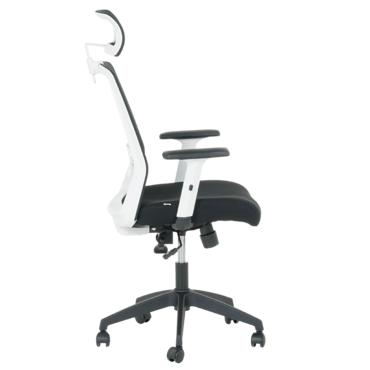 Директорски стол АНУШ- снимка отстрани, изправена позиция