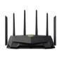 Рутер Asus Gaming Wireless TUF Router AX6000, Dual-Band, Quad-Core 2.0GHz CPU, 256MB/512MB Flash/RAM, 2.5G dual-port, AiProtection Pro, Adaptive QoS, VPN Fusion, IPTV, OFDMA, MU-MIMO, Beamforming, Link Aggregation, Port forwarding, AiM, Black