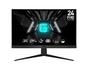 Монитор MSI G2412F, 23.8', Rapid IPS, 1ms, 180Hz, AG, FHD 1920x1080, Flat, 16:9, Adaptive-sync, NIGHT VISION, Anti-Flicker, LESS BLUE LIGHT, Frameless, 300nits, 1000:1, 2x HDMI (2.0b), 1x DP (1.2a), Tilt, VESA, 36M