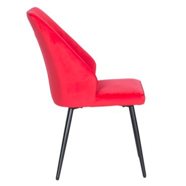 Трапезен стол МЕДЕЯ- червен