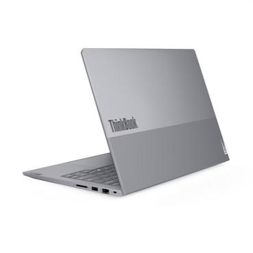 Лаптоп Lenovo ThinkBook 14 G8 Intel Core Ultra 7 255H (up to 5.1GHz, 24MB), 16GB DDR5-5600, 512GB SSD, 14' WUXGA (1920x1200) IPS AG, Integrated Graphics, 1080p&IR Cam, Backlit KB, 3 cell, WLAN, BT, FPR, DOS, 3Y CCI