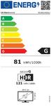 Телевизор LG 50UR81003LJ, 55' 4K UltraHD TV 4K (3840 x 2160), DVB-T2/C/S2, webOS 23 Smart TV, ThinQ AI, A5 AI 4K Gen6, WiFi, HDR10 pro, HLG, ALLM/HGiG, 4K Upscaling, AI Sound, Voice Controll, HDMI eARC,Quick Card, CI, LAN, USB, BT, Cresce