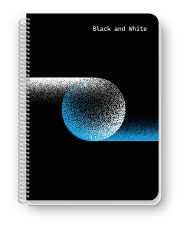 Тетрадка със спирала А5  Exclusive dots 120 л PP корица