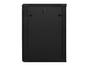 Комуникационен шкаф Lanberg rack cabinet 19' wall-mount 18U / 600x600 for self-assembly (flat pack), black
