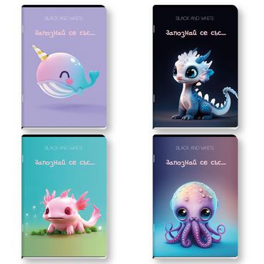 Тетрадка телчета А5 офсет 40 л ред 20 бр