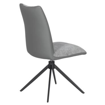 Трапезен стол ИРИНА- тъмносив цвят