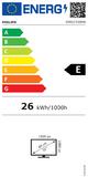 Монитор Philips 32M1C5200W, 31.5', Curved 1500R, VA, WLED, 1920x1080@240Hz, 1ms GtG, 0.5ms MPRT, 300cd m/2, 3000:1, Mega Infinity DCR, Adaptive Sync, FlickerFree, Low Blue Mode, Tilt, Height Adjust, Swivel, 2xHDMI, DP