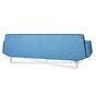 Диван триместен КОТРАГ VG 03 - сниман в гръб, син на цвят