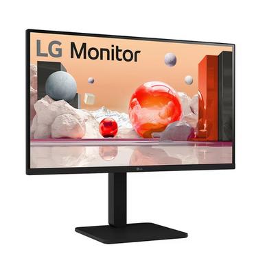 Монитор LG 27BA550-B, 27' IPS LED AG,  5ms GTG, 1300:1, 250cd/m2, Full HD 1920x1080, 100Hz, sRGB 99%, Usb Hub, D-Sub,  Display Port, HDMI, Speakers 2Wx2, Reader Mode, Tilt, Swivel, Height Adjustable, Pivot, LG Switch app, Headphone Out, Black