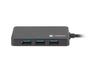 USB хъб Natec usb 3.0 hub silkworm 4-ports black usb-c