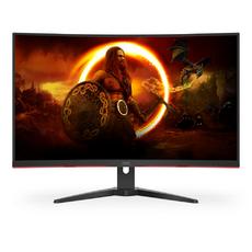 Монитор AOC C32G2ZE/BK, 31.5' Curved 1500R, VA, WLED, 1920x1080@240Hz, 4ms GtG, 1ms MPRT, 300cd/m2, 4000:1, DCR 80M:1, FreeSync, FlickerFree, Low Blue Light, Tilt, 2xHDMI, DP