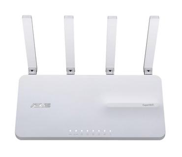 Рутер Asus Business Router & Access Point ExpertWiFi EBR63, AX3000, Dual-Band, Quad-Core 1.7GHz CPU, 256MB/512MB Flash/RAM, Gigabit, OFDMA, Beamforming, Switch & Security Gateway, 5 SSIDs, VLAN, SDN, customize guest portal, site-to-sit VPN, wall mounting,