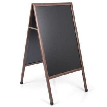 Черна дъска за меню 60х120 см- дъска за пред ресторанти