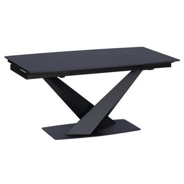 Трапезна маса ЛЕНА разтегателна- черна керамика