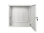 Комуникационен шкаф Lanberg rack cabinet 19' wall-mount 6U+3u/540x200 low-profile grey (assembled)
