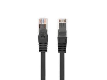 Кабел Lanberg patchcord CAT.6 utp lszh cu 3m black fluke passed