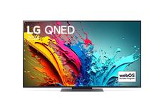 Телевизор LG 55QNED86T3A, 55' 4K QNED HDR Smart TV, 100Hz, 3840x2160, DVB-T2/C/S2, a8 AI Processor 4K, HDR 10 PRO, webOS 24 ThinQ, FreeSync Compatible, VRR, Multi View, 4K Upscaling, WiFi 5, Voice Controll, Bluetooth 5.1, AirPlay 2, LAN, CI, HDMI, SPDIF, 