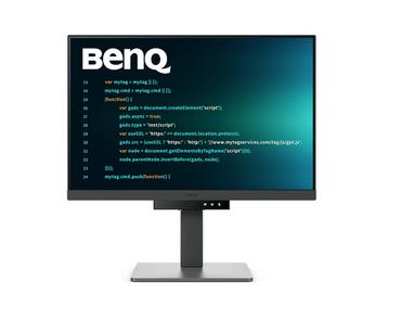 Монитор BenQ RD240Q, 24.1', 2560x1600 WQXGA, Programming Monitor, 16:10, 1.07 billions col., HDR10, 1000:1, 20M:1 DCR, 300 cd/m2, HDMI 2.0, DP 1.4, USB-C (90W), Flicker-free, B.I. Gen2, Low Blue Light+, Night Hours Prot., Sp.2W, Height Adj.,Tilt,Swiv, Piv