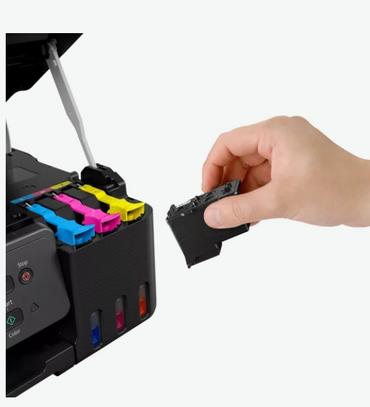 Мастилоструйно многофункционално устройство Canon PIXMA G3430 All-In-One, Black + Canon GI-41 BK