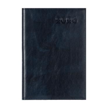 Календар - бележник ДИПЛОМАТ А4-син цвят