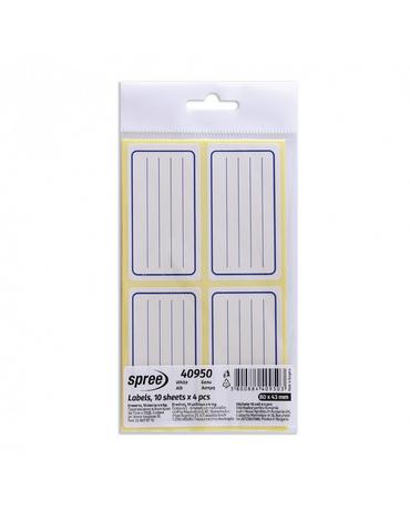 Етикети ученически лепящи бели