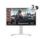 Монитор LG 27UP650P-W, 27' UHD 4K IPS AG, DCI-P3 95%, Cinema Screen, 5ms, 1200:1, Mega DFC, 400 cd/m2, 3840x2160, AMD FreeSync, HDR 10, VESA Display HDR 400, HDMI, DisplayPort, FreeSync, Headphone out, Height Adjustable,Pivot Tilt, Reader Mode, Black