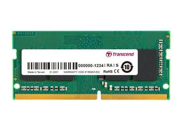 Памет Transcend 16GB JM DDR4 3200Mhz SO-DIMM 1Rx8 2Gx8 CL22 1.2V