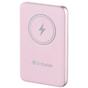 Външна батерия Verbatim MCP-10PK Power Pack 10000 mAh with UBS-C® PD 20W / Magnetic Wireless Charging 15W Pink