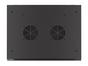Комуникационен шкаф Lanberg rack cabinet 19' wall-mount 4U/600x450 with perforated door black (flat pack)