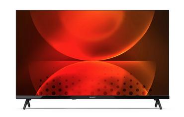 Телевизор Sharp 32FH2EA, 32' LED Android TV, HD 1366x768, Frameless, DVB-T/T2/C/S/S2, Active Motion 400, 1 000 000:1, Speaker 2x8W, Dolby Digital, Google Assistant, Chromecast Built-in, 3xHDMI, Video/Audio input (3 x RCA), CI+, USB, Wi-Fi, Bluetooth, LAN,