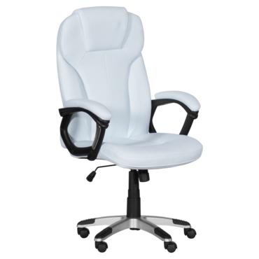 Директорски стол ВЛАДИМИР бял цвят, ергономичен