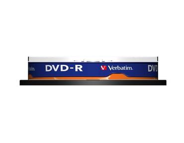 Медия Verbatim DVD-R AZO 4.7GB 16X MATT SILVER SURFACE (10 PACK)