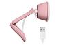 Уебкамера Logitech Brio 100 Full HD Webcam - ROSE - USB - N/A - EMEA28-935 - WEBCAM