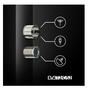 Телевизор Thomson 65' QLED Google TV; 3840 x 2160 (4K UHD), 4000:1, QLED, 60 Hz, DVB-T/T2/C/S/S2, HDR10, Wi-Fi, Bluetooth, LAN, HDMI 2 (2.0) + 2 (2.1), USB 2 (2.0) + 1 (3.0),Central Swivel Stand, Dark gray