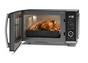 Микровълнова печка Sharp YC-QG204AE-B, Semi Digital, Flatbed,  Built-in microwave grill, Grill Power: 1000W, Plastic and Glass/Painted, 20l, 800 W, Housing Material MicrowaveSteel, LED Display White, Timer & Clock function, Child lock, Defrost, Cabinet Co