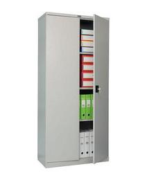 Архивен шкаф PMT с 4 отделения 190x100x50 см - сниман отпред, с дясна врата отворена