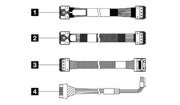 Аксесоар Lenovo ThinkSystem SR650 V3 2.5' Chassis Front BP3 SAS/SATA Cable Kit