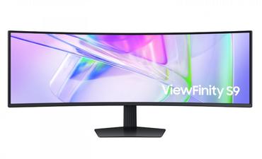 Монитор Samsung 49' 49C950 VA DQHD 120 Hz, 4 ms GTG, 5120x1440,USB-C 90W, USB 3.0, HDMI, Speakers, Black